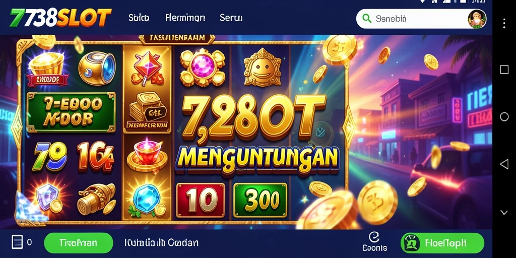 Tampilan gameplay 738SLOT yang seru dan menakjubkan.