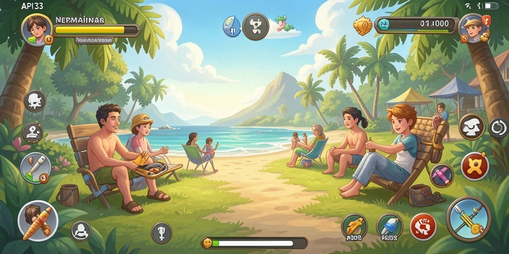 Screenshot API33 menampilkan keseruan gameplay Casual yang menghibur.