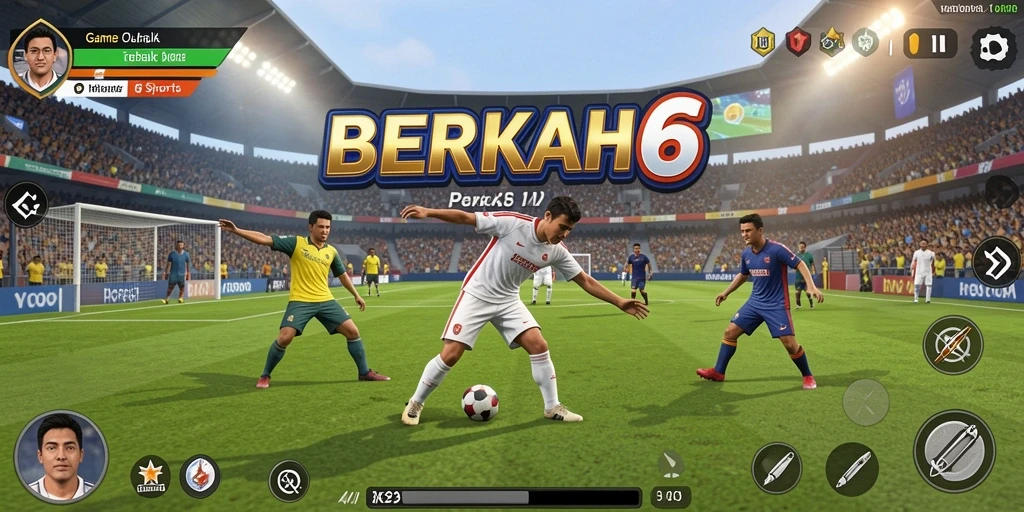Screenshot BERKAH6 menampilkan gameplay yang intens dan kompetitif.