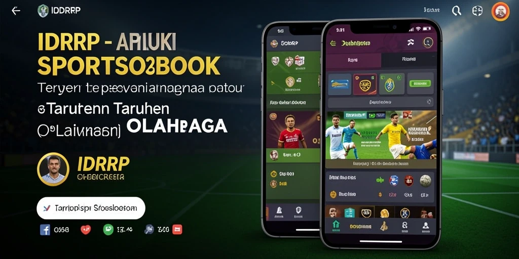 Tampilan gameplay IDRRP dengan pilihan taruhan olahraga yang menarik.