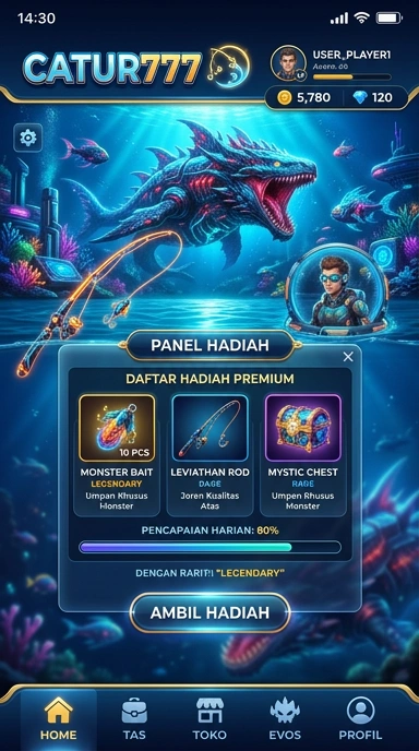 Antarmuka pengguna catur777 yang ramah dan sederhana.